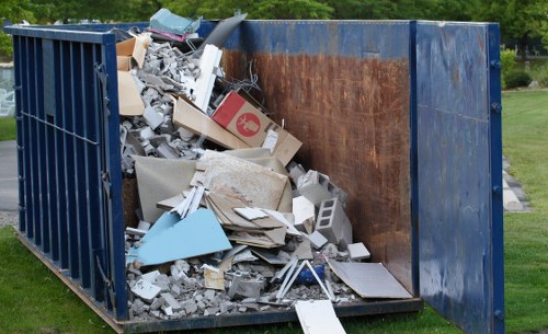 Clean streets in Erith with efficient waste removal
